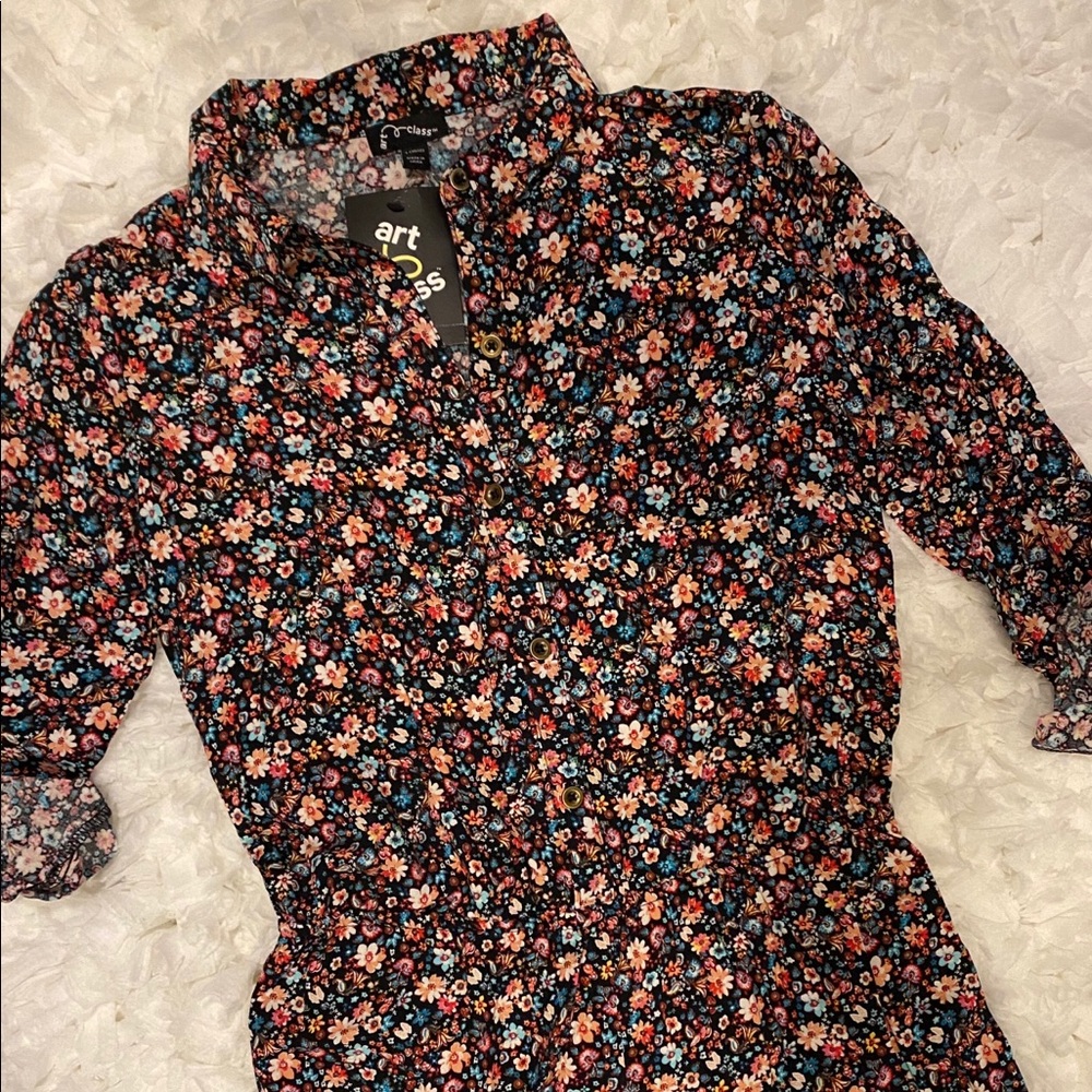 Girls Art Class romper. Size 10-12